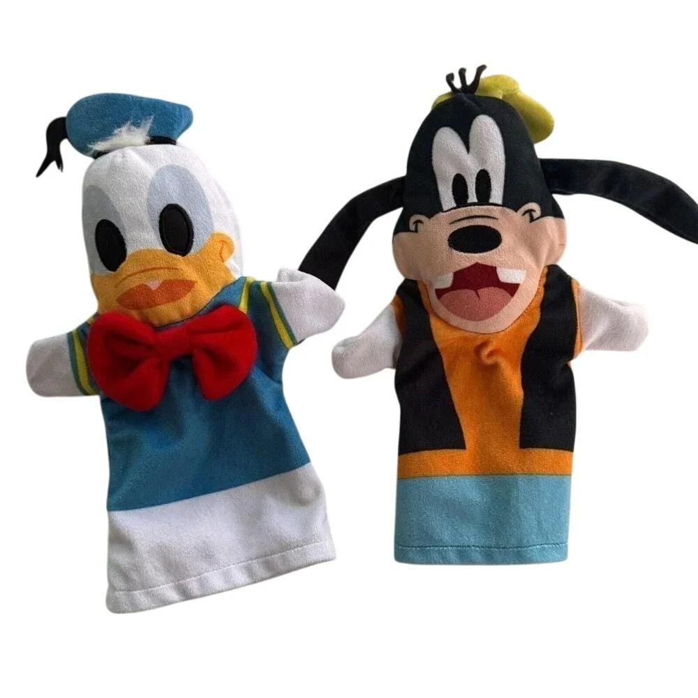 Disney‎ Mickey Mouse Hand Puppet Plush 11 Inch Melissa Doug Stuffed donald/goofy - Picture 2 of 4
